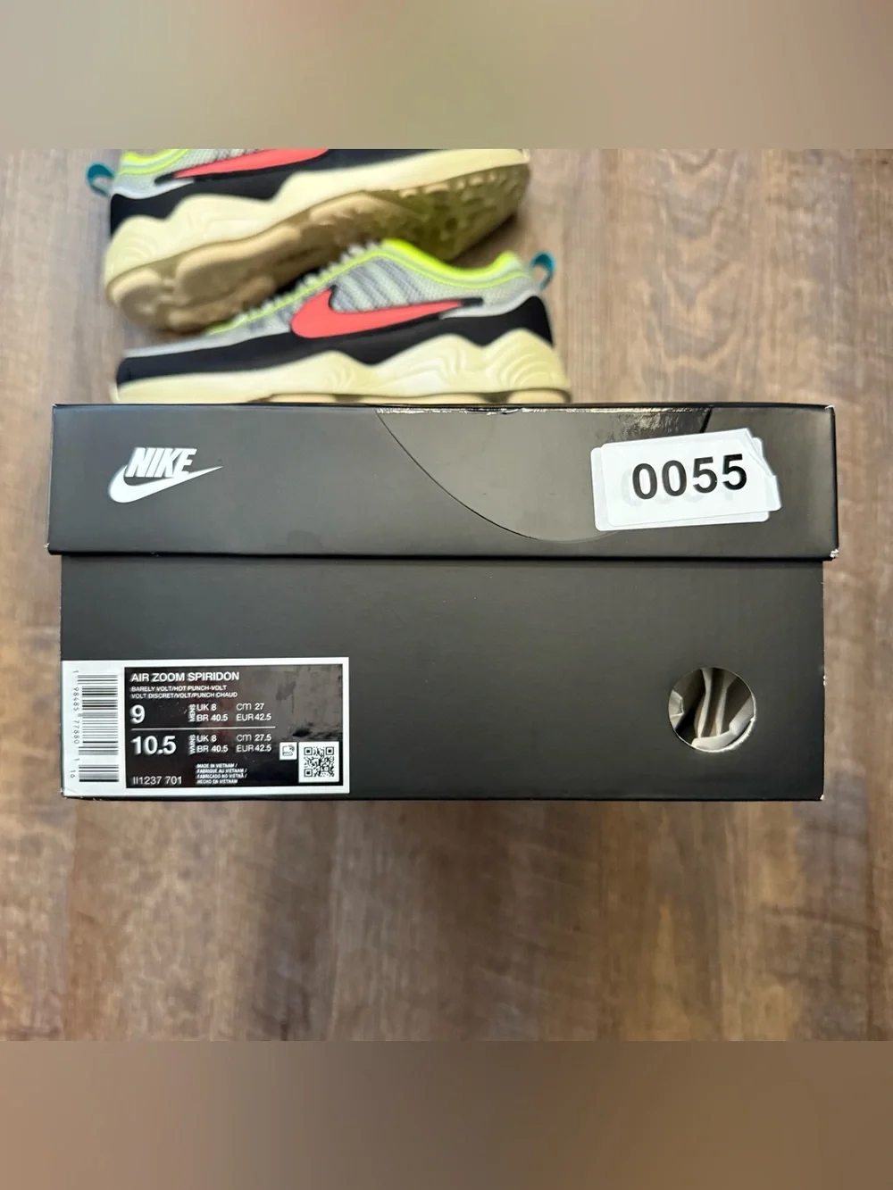 Nike Air Zoom Spiridon Barely Volt Hot Punch